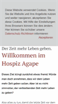 Mobile Screenshot of hospiz-agape.de